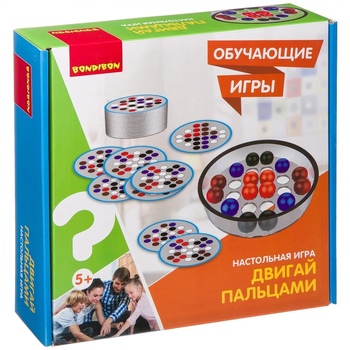 Фото Настольная игра Bondibon Двигай пальцами
