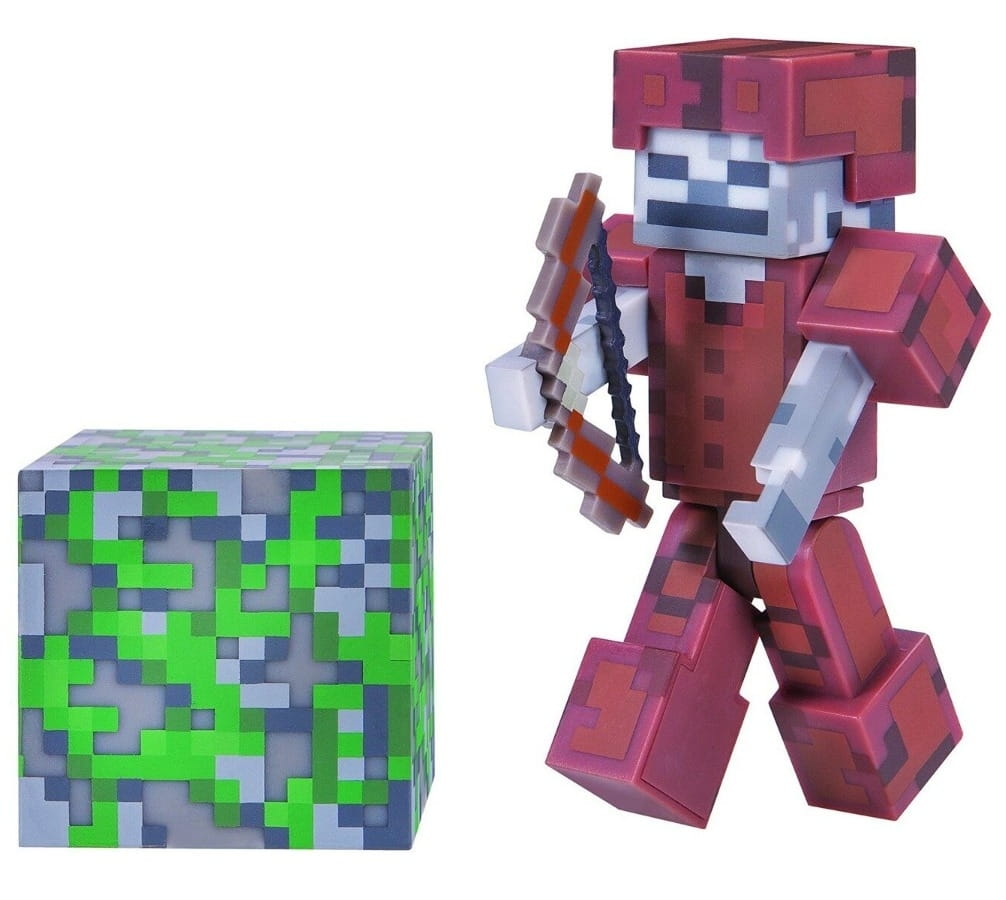   Jazwares Minecraft - Skeleton in Leather Armor (8 )