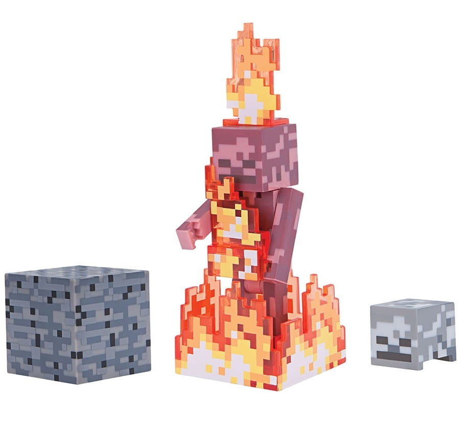   Jazwares Minecraft - Skeleton on Fire (8 )