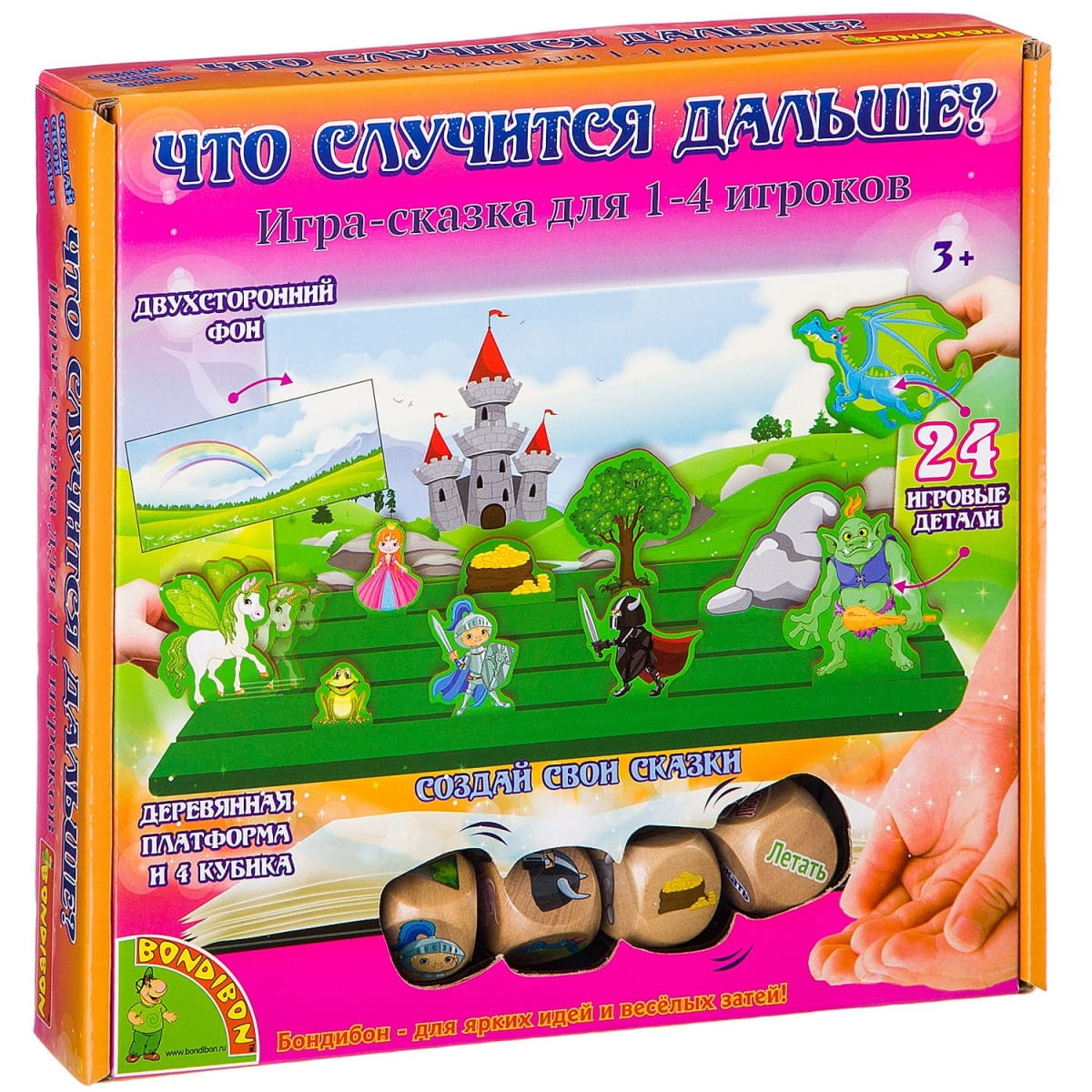 Фото Настольная игра Bondibon Что случится дальше?