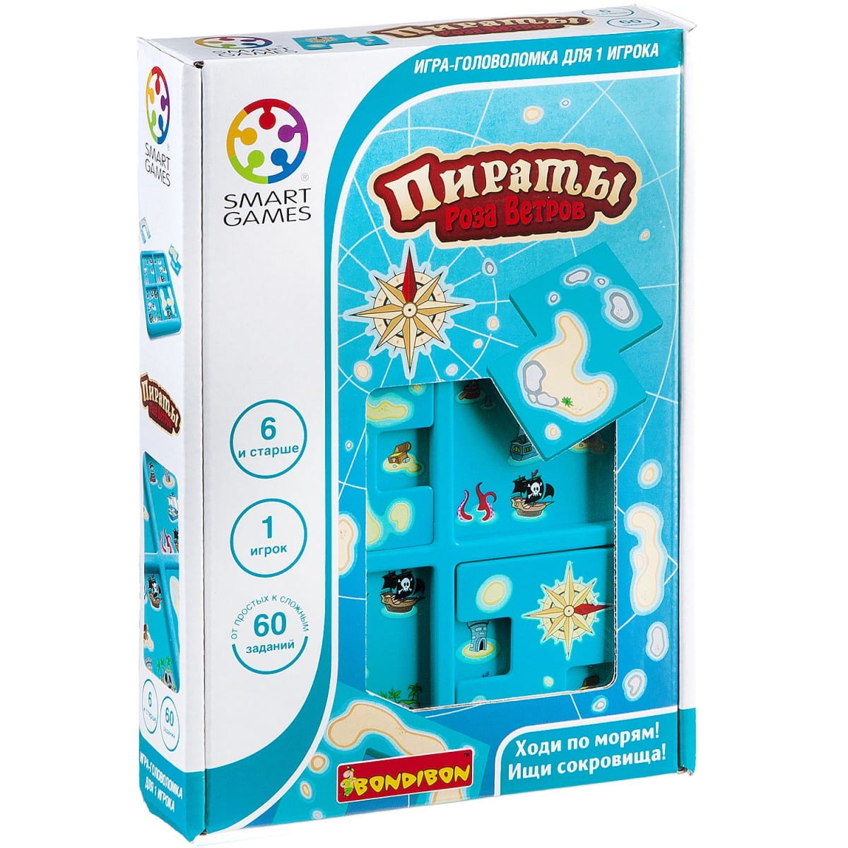 Фото Настольная игра Bondibon Пираты - Роза ветров