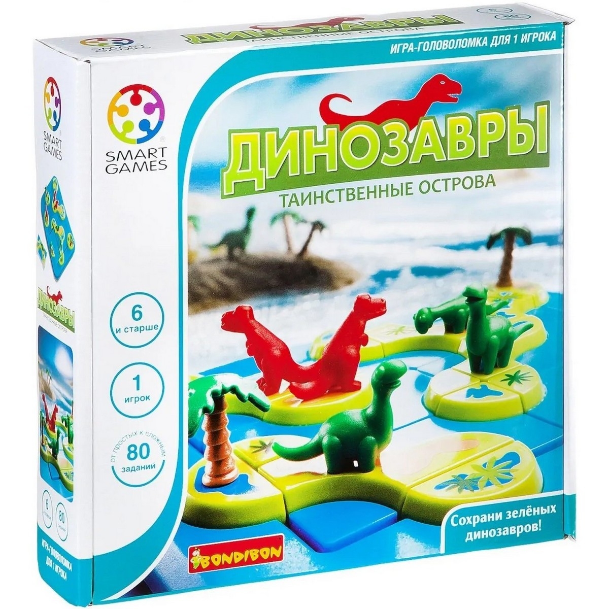 Фото Настольная игра Bondibon Динозавры - Таинственные острова