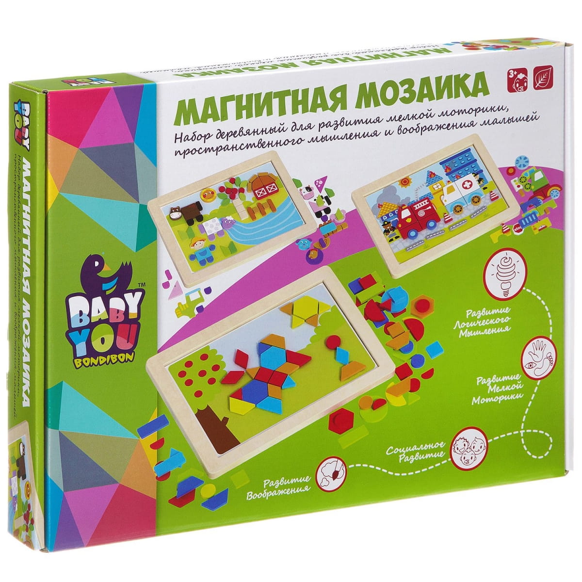 Фото Мозаика Bondibon Ферма
