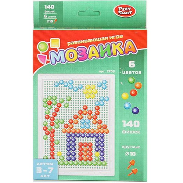Фото Развивающая игра Play Smart Мозаика - 140 фишек