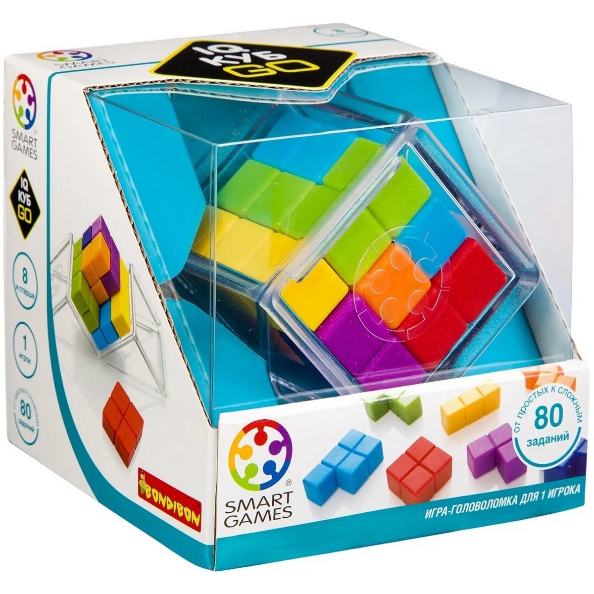 Фото Логическая игра Bondibon IQ-Куб GO