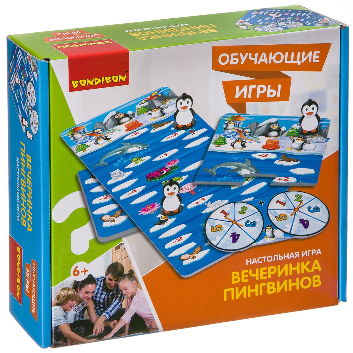 Фото Настольная игра Bondibon Вечеринка пингвина