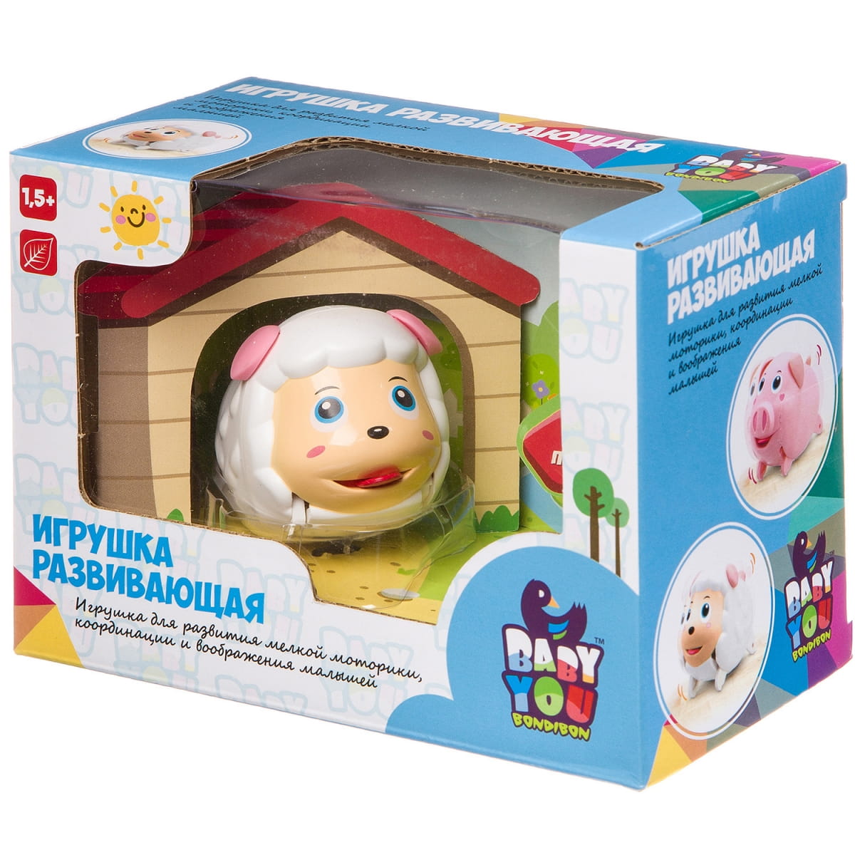 Фото Развивающая игрушка Bondibon Овечка