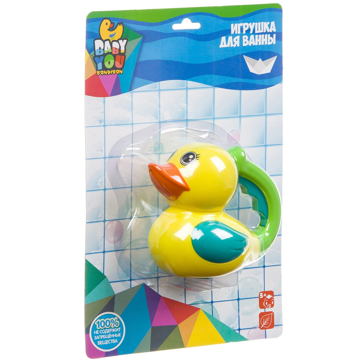 Фото Игрушка для купания Bondibon Лейка - Уточка