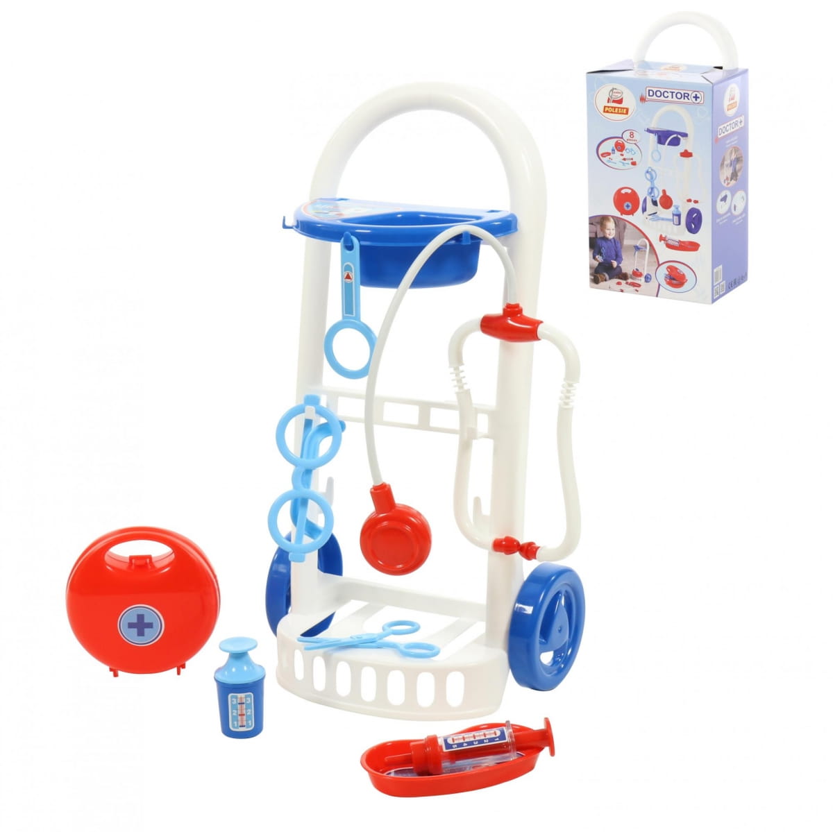 Фото Игровой набор Palau Toys Доктор №11 (8 элементов)