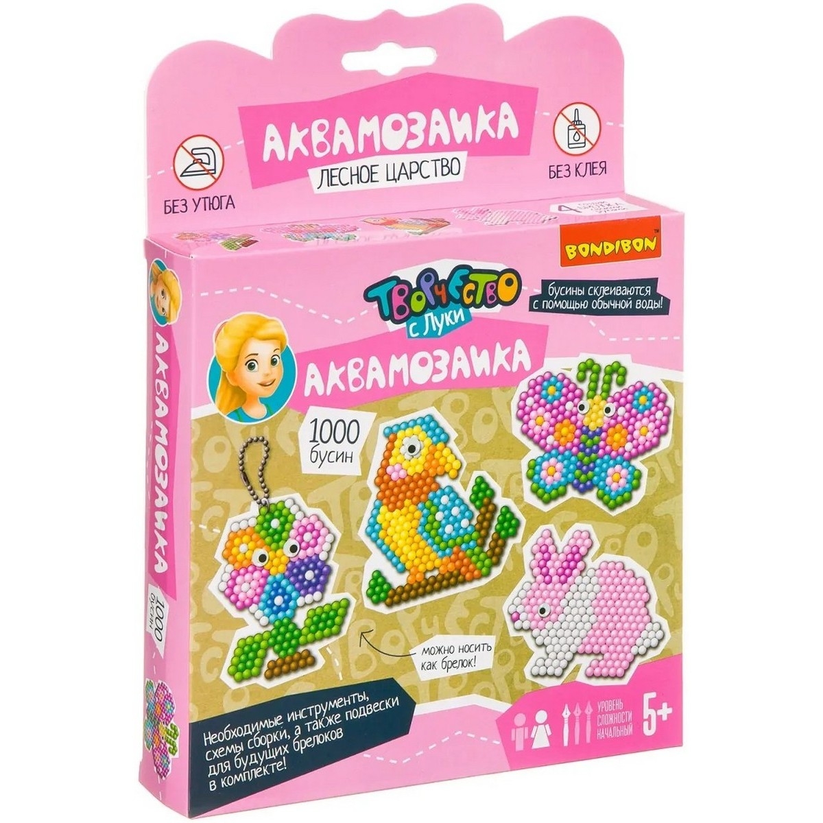 Фото Аквамозаика Bondibon Лесное царство
