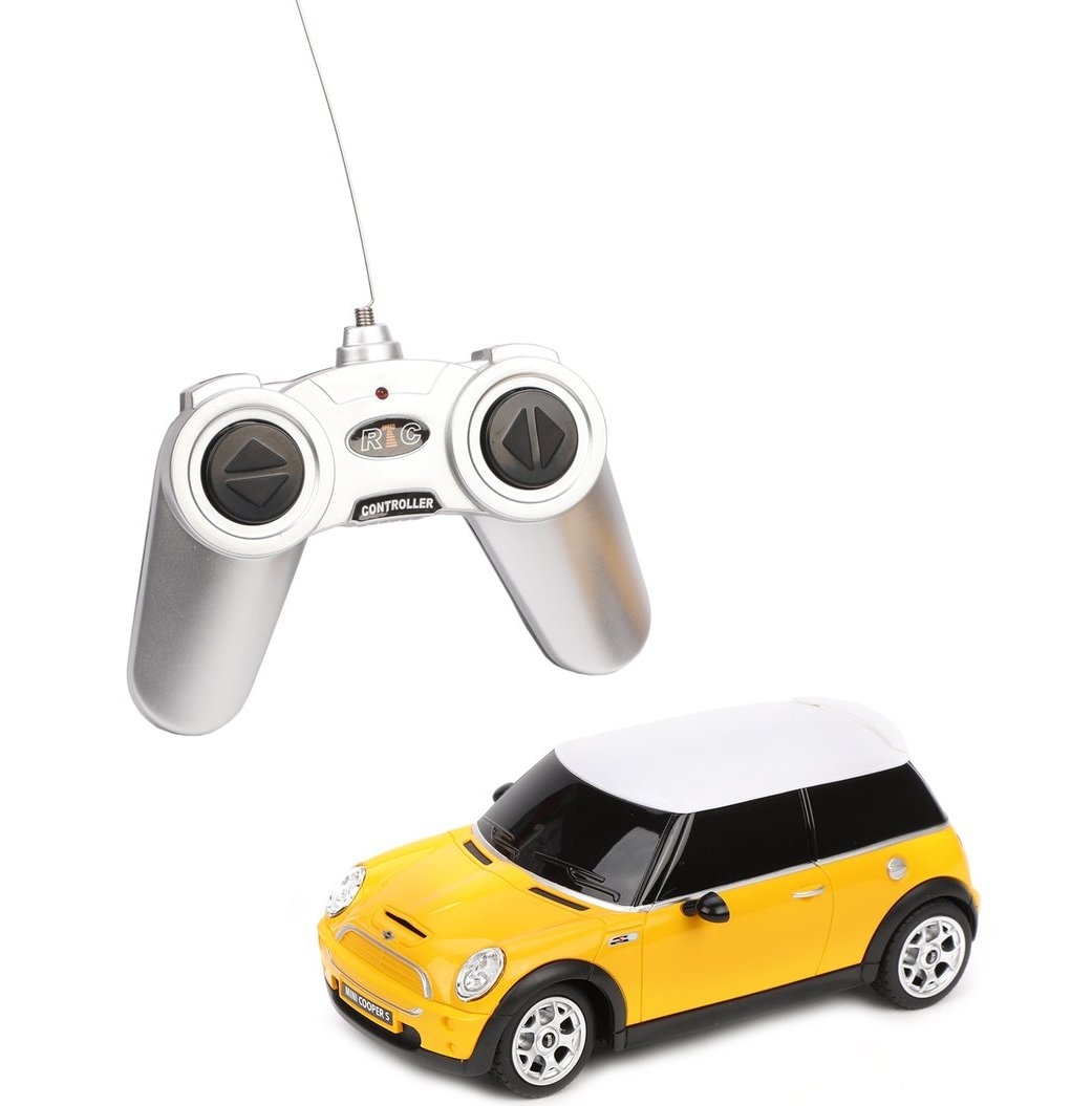 Фото Радиоуправляемая машина Rastar BMW Mini Cooper 1:24 - желтый