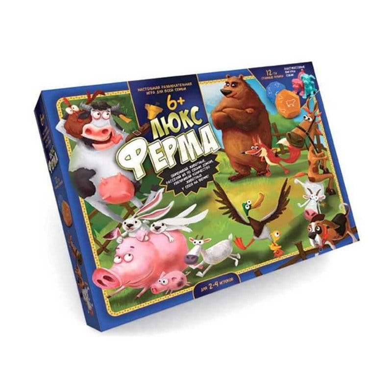 Фото Развивающая игра Данко-Тойс Ферма Люкс