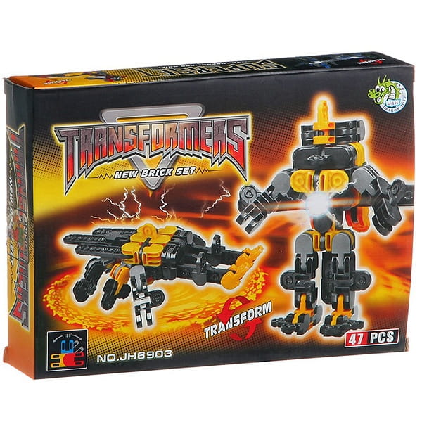 Фото Конструктор Dragon Toys Страйп Трансформер-жук - 47 деталей