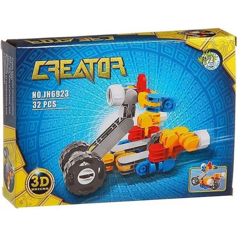 Фото Конструктор Dragon Toys Страйп Мотоцикл - 32 детали