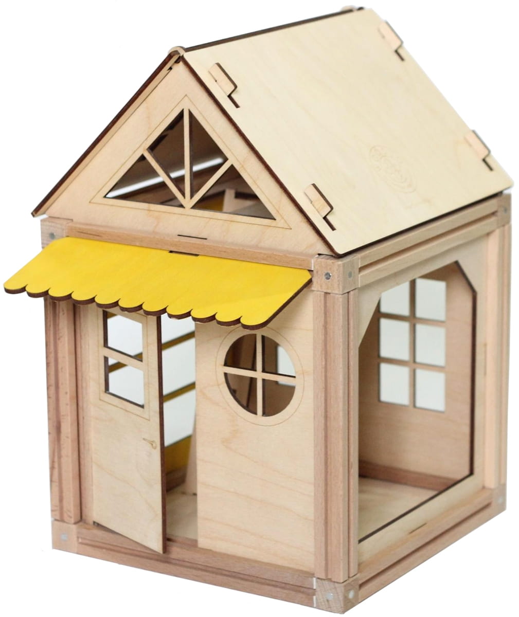 Фото Деревянный магнитный конструктор Woodjo Mini