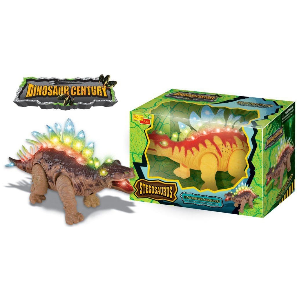 Фото Фигурка со светом и звуком Shenzhen Toys Dinosaur Century - Стегозавр