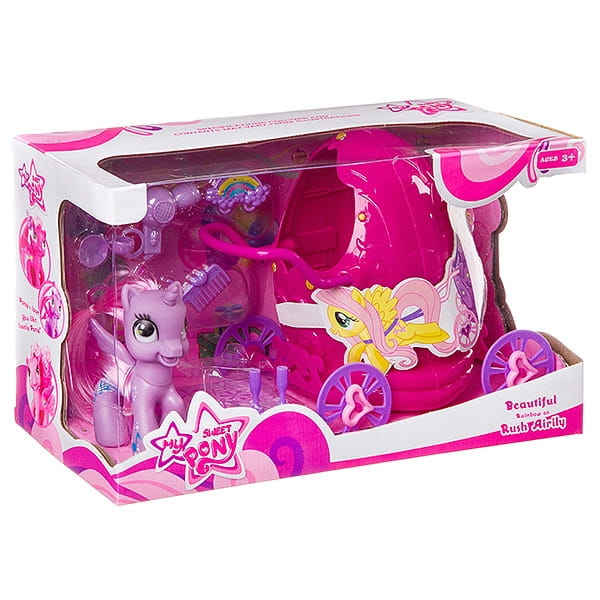 Фото Игровой набор Shenzhen Toys Пони с каретой и аксессуарами