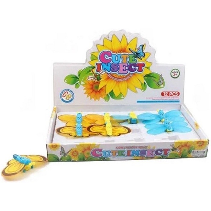Фото Набор заводных бабочек Shenzhen Toys Cute Insect (12 шт)