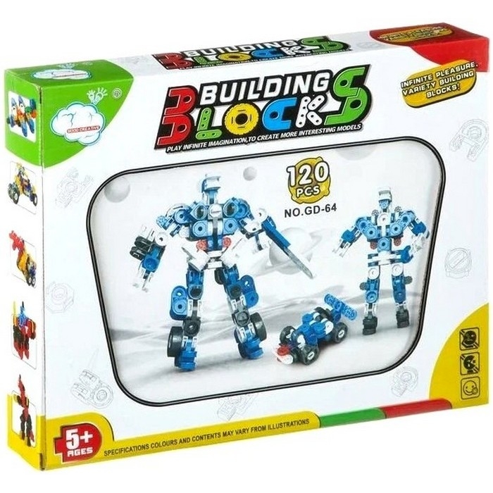 Фото Конструктор Shenzhen Toys Building Blocks - Робот (120 деталей)