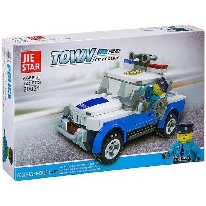 Фото Конструктор Shenzhen Toys Jie Star - Полицейская машина