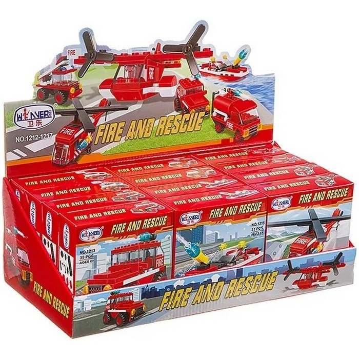 Фото Набор конструкторов Shenzhen Toys Fire and Rescue