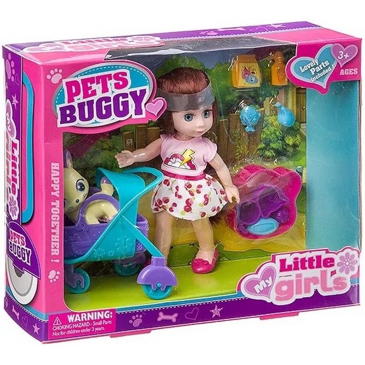 Фото Набор игровой с куклой Shenzhen Toys Pets Buggy