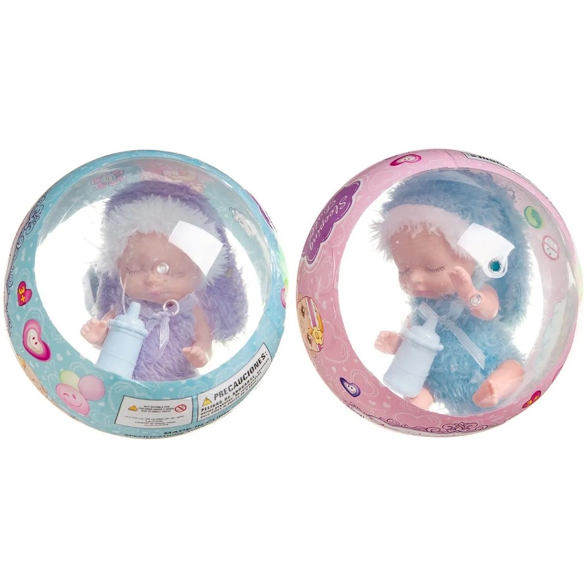 Фото Набор пупсиков Shenzhen Toys Kaibibi baby - Пушистики с соской
