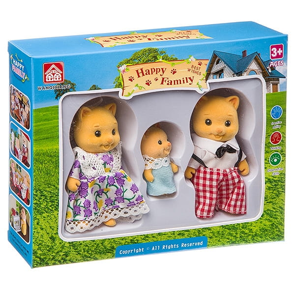   Junfa Toys Happy Family -  