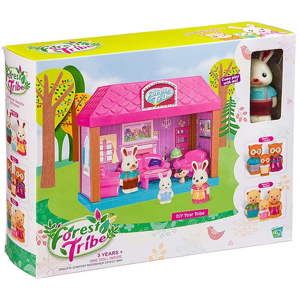 Фото Игровой набор Shenzhen Toys Forest Ttibe Розовая Гостиная