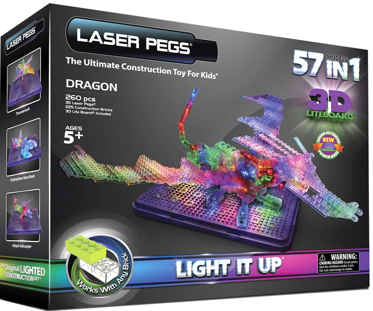   3D  57  1 Laser Pegs 