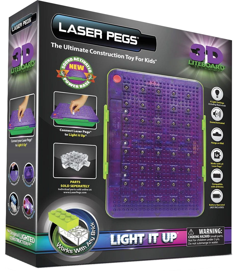 Световая панель 3D LASER PEGS