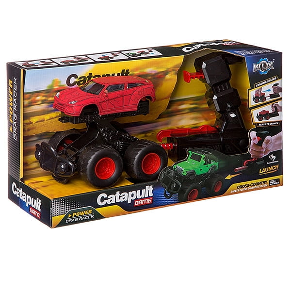 Фото Машинка с катапультой Shenzhen Toys Red Crackle