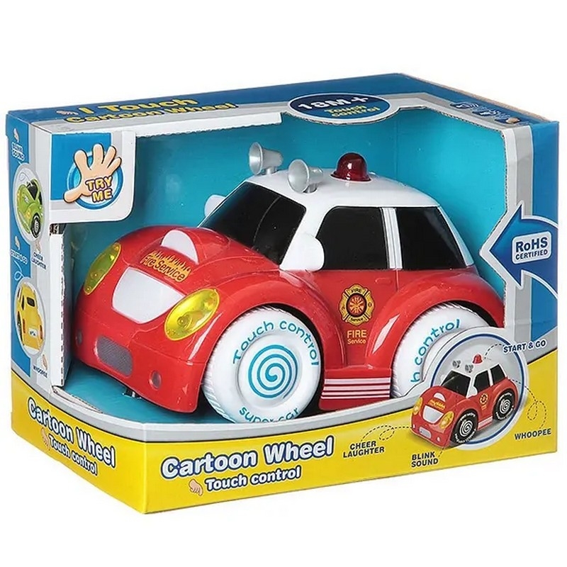 Фото Машинка со светом и звуком Shenzhen Toys Смешная