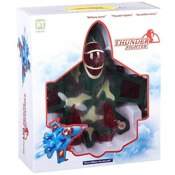 Фото Истребитель со светом и звуком Shenzhen Toys Thunder Fighter