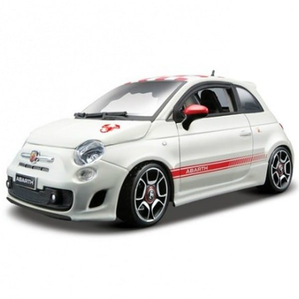 Фото Сборная металлическая машинка Bburago 500 Abarth (2008) 1:24