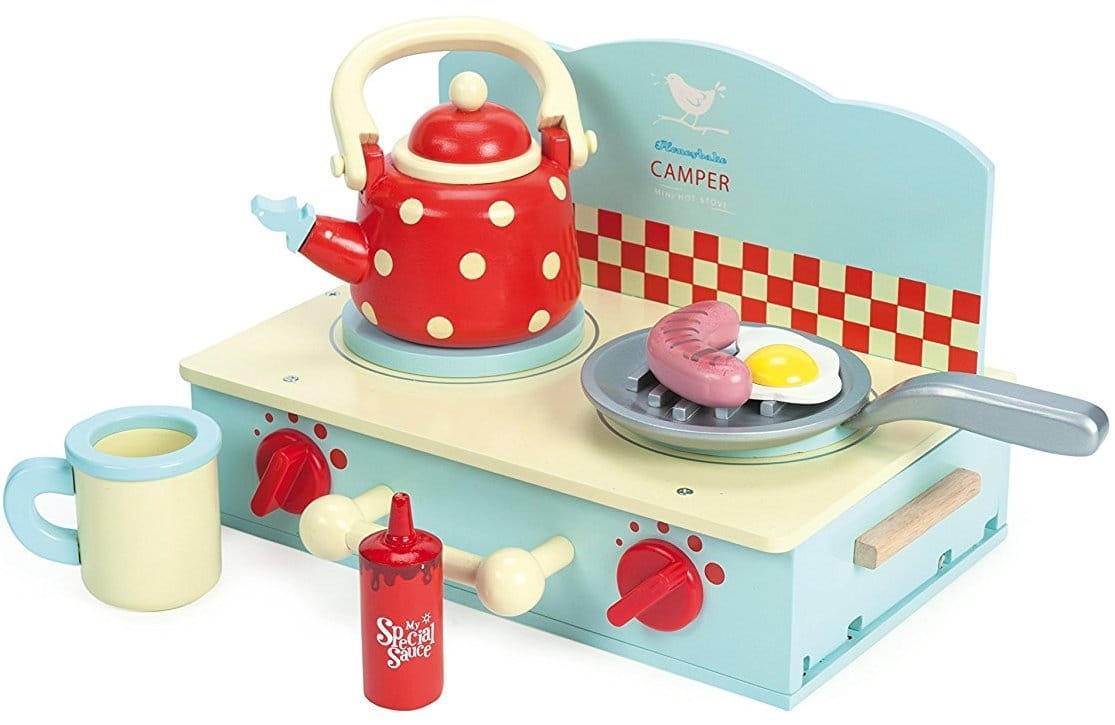 Фото Игровой набор Le Toy Van Плита с посудой и едой