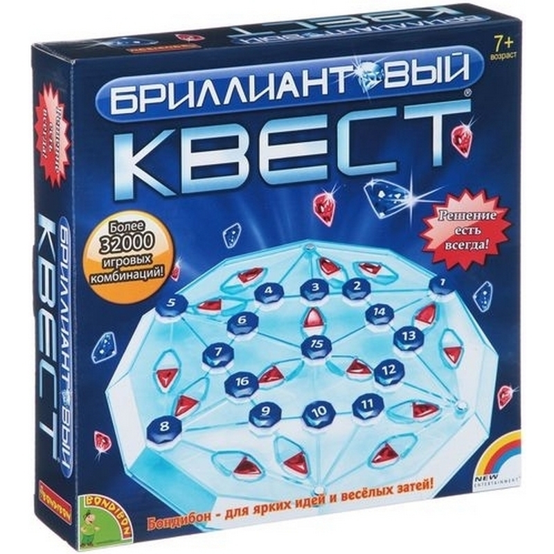 Фото Настольная игра Bondibon Бриллиантовый квест