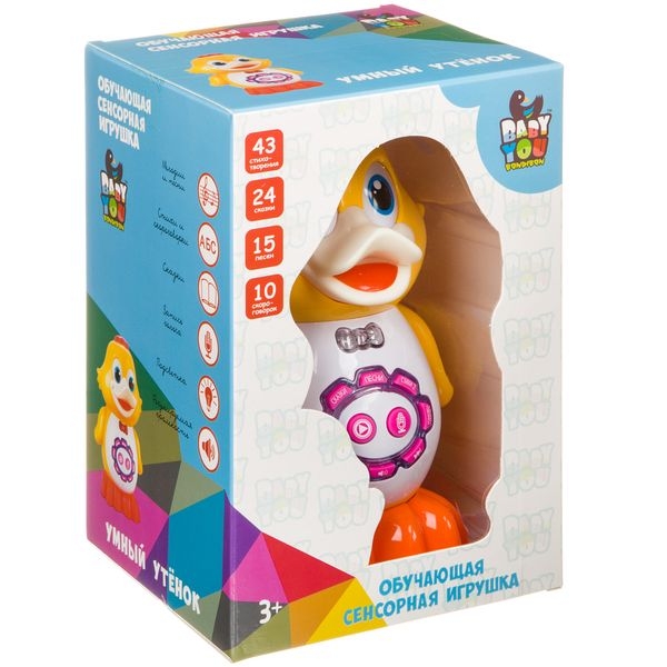 Фото Развивающая игрушка Bondibon Baby You - Умный утенок
