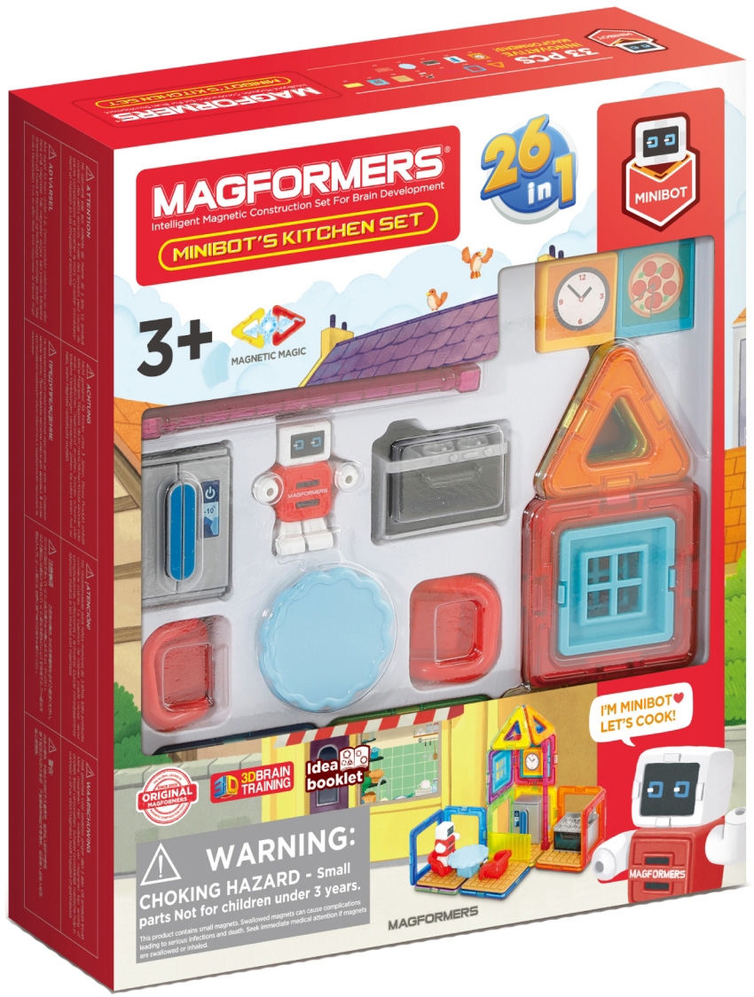    Magformers Minibots Kitchen Set