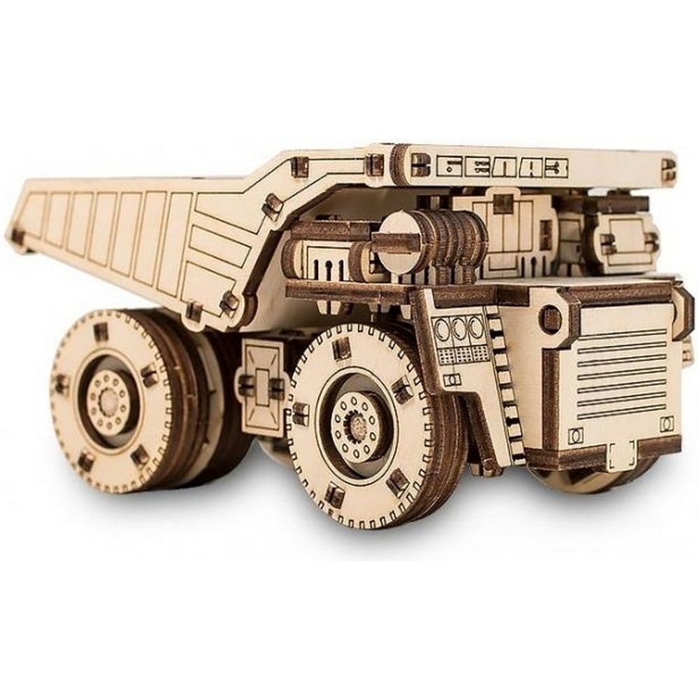 Фото Деревянный конструктор EWA Belaz Mini
