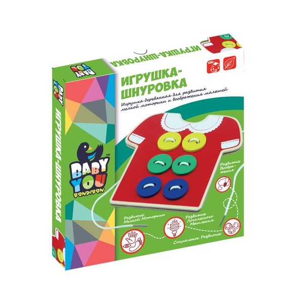 Фото Игрушка-шнуровка Bondibon Baby You