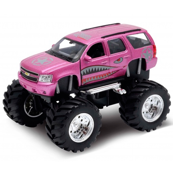   Welly Chevrolet Tahoe Big Wheel Monster 1:34-39