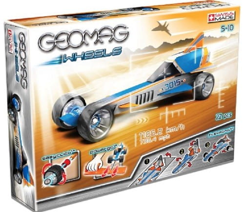 Фото Магнитный конструктор Geomag Wheel with Launcher - 22 детали