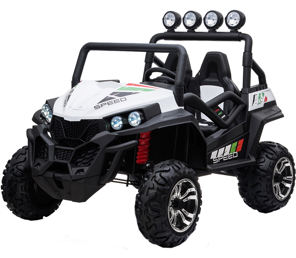 Фото Электромобиль River Toys Buggy T888TT (полный привод) - белый