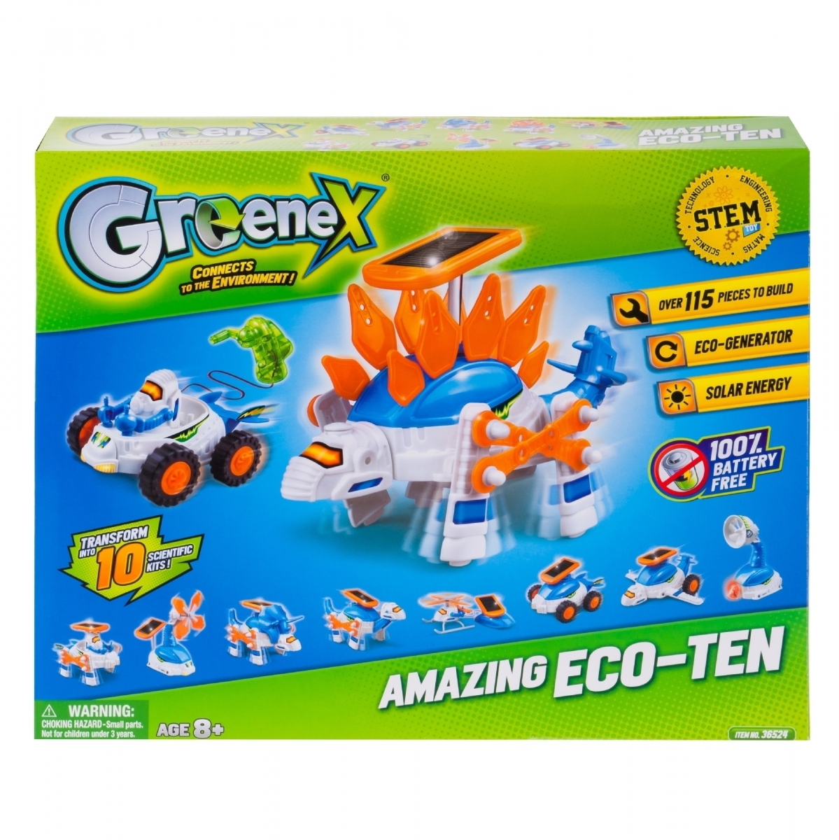 Фото Научный набор Amazing Toys Greenex - Зеленая энергия 3 в 1