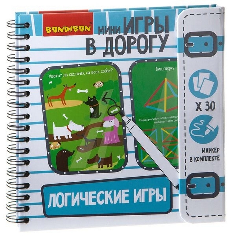 Фото Мини игры в дорогу Bondibon Логические игры