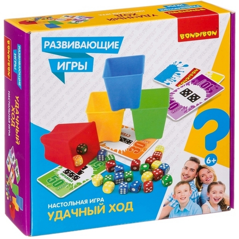 Фото Настольная игра Bondibon Удачный ход