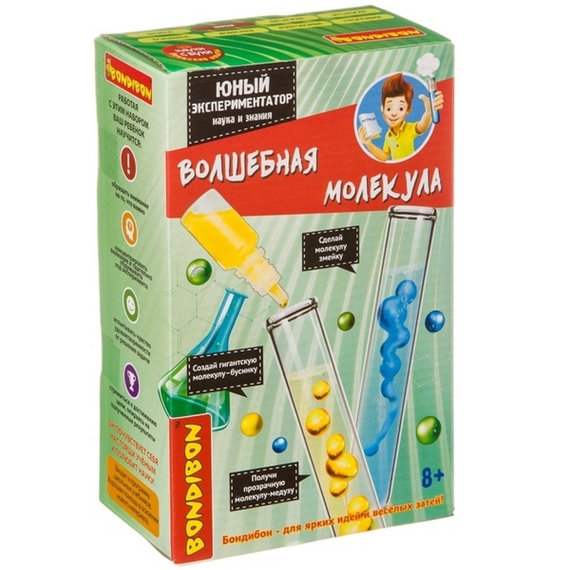 Фото Набор Bondibon Японские опыты Науки с Буки - Волшебная молекула