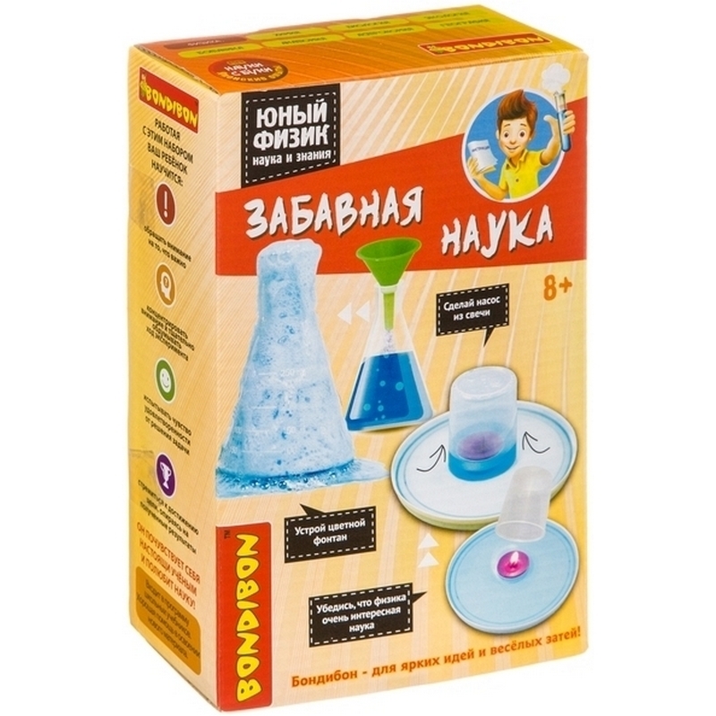 Фото Набор Bondibon Японские опыты Науки с Буки - Забавная наука