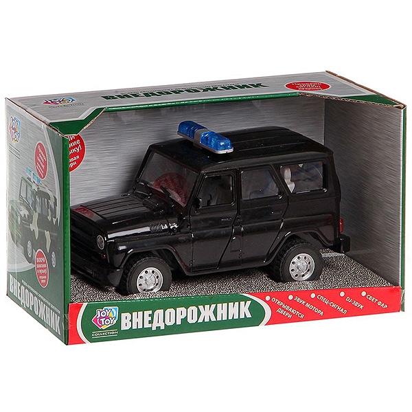 Фото Инерционная машина Joy Toy Внедорожник с мигалкой